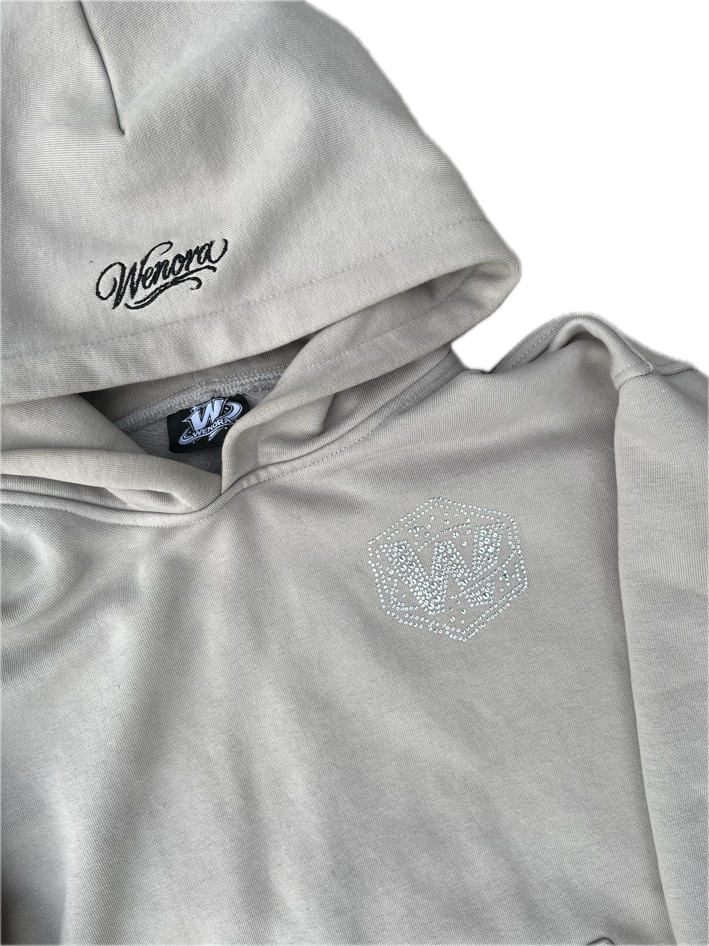 Grey Hexagon Hoodie